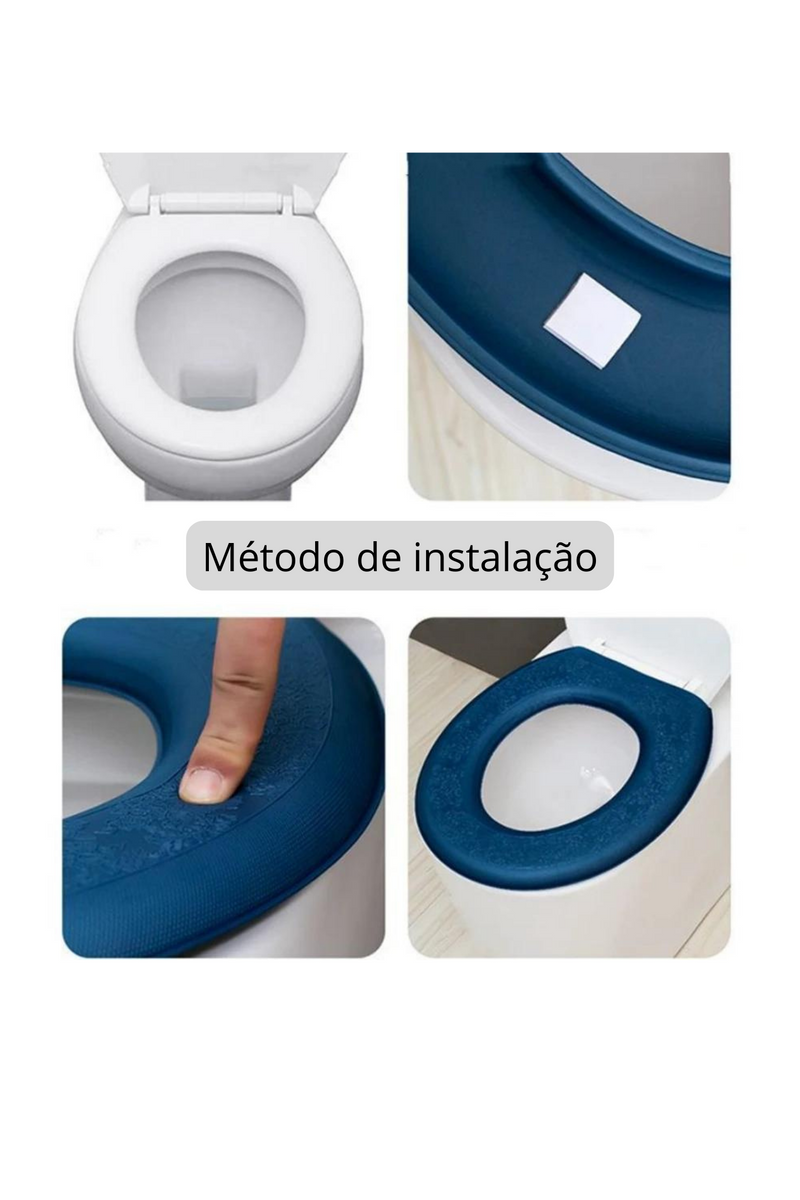 Capa de Assento Impermeável para Vaso Sanitário